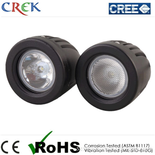 Round 10W CREE LED Work Light with CE RoHS IP68 (CK-WC0110A)